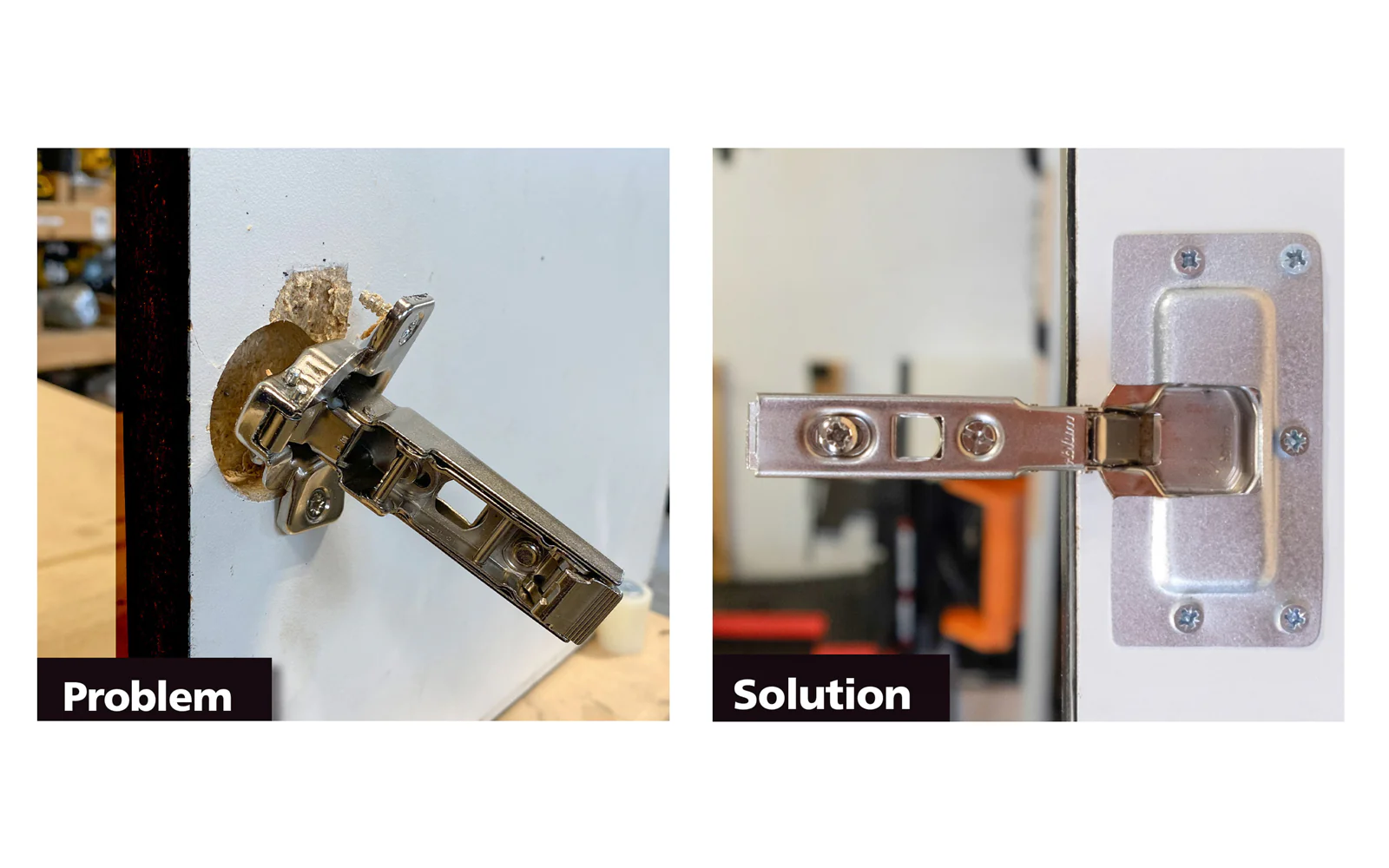 FastCap Euro Hinge Repair Plate - Image 3