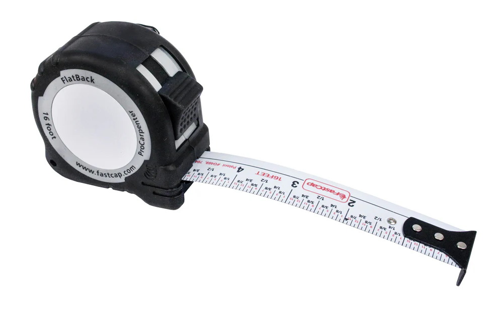FastCap 16' FlatBack Tape Measure ~ Standard Story Pole