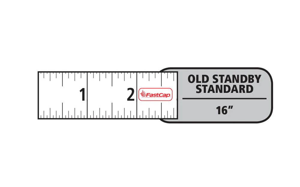 FastCap 16' FlatBack Tape Measure ~ Old Standby - Image 2