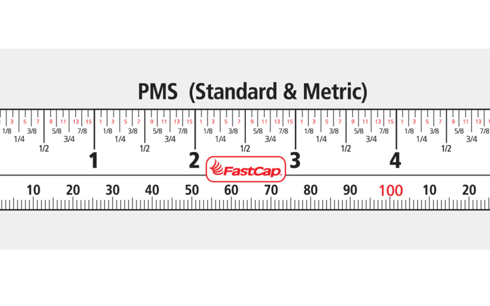 FastCap Peel & Stick Tape - Metric / Standard - Image 2