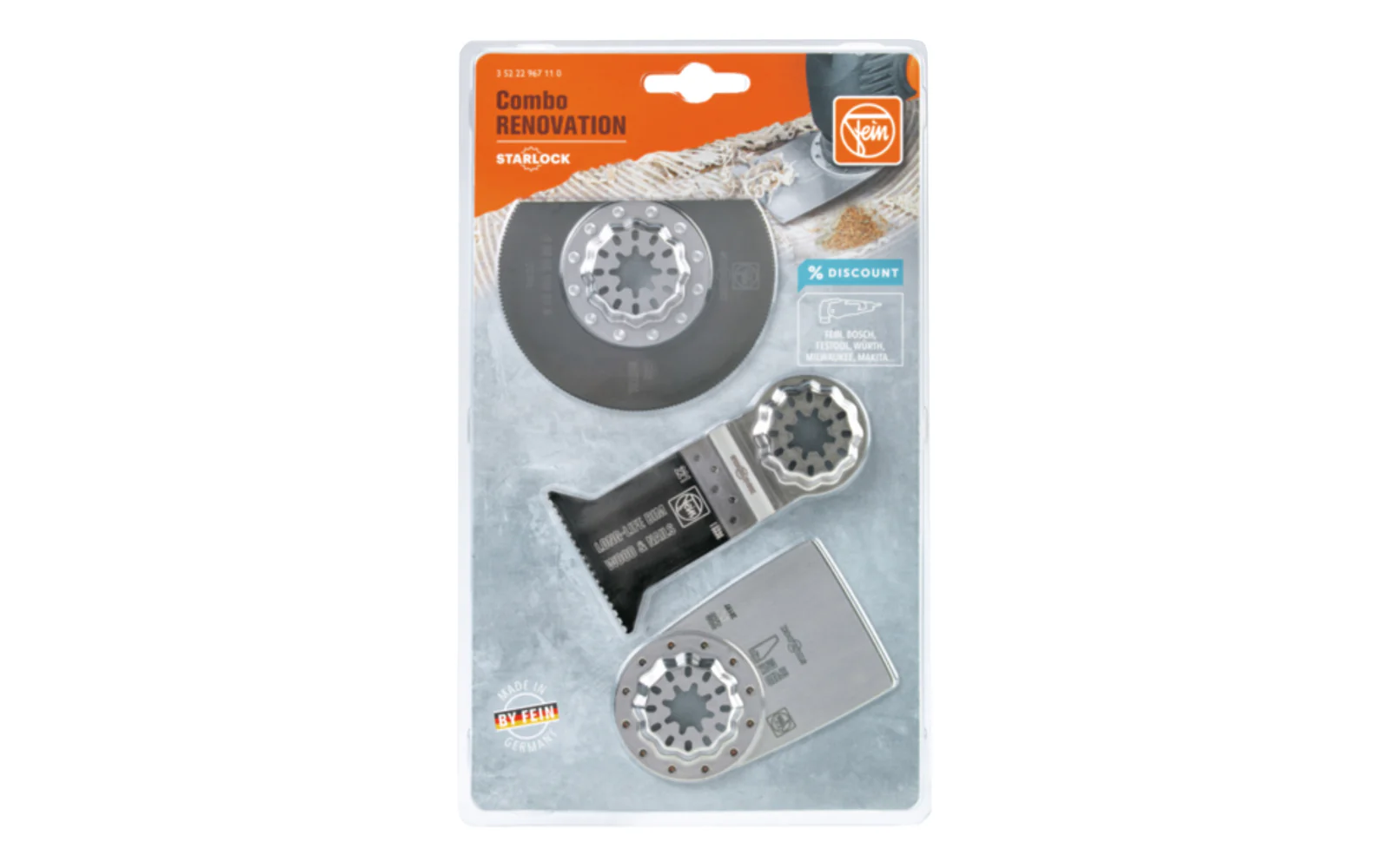 Fein "Combo Renovation Pro" Set - 3 PC - Image 2
