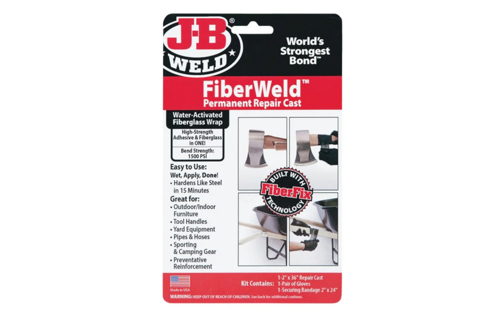 FiberWeld Permament Repair Cast