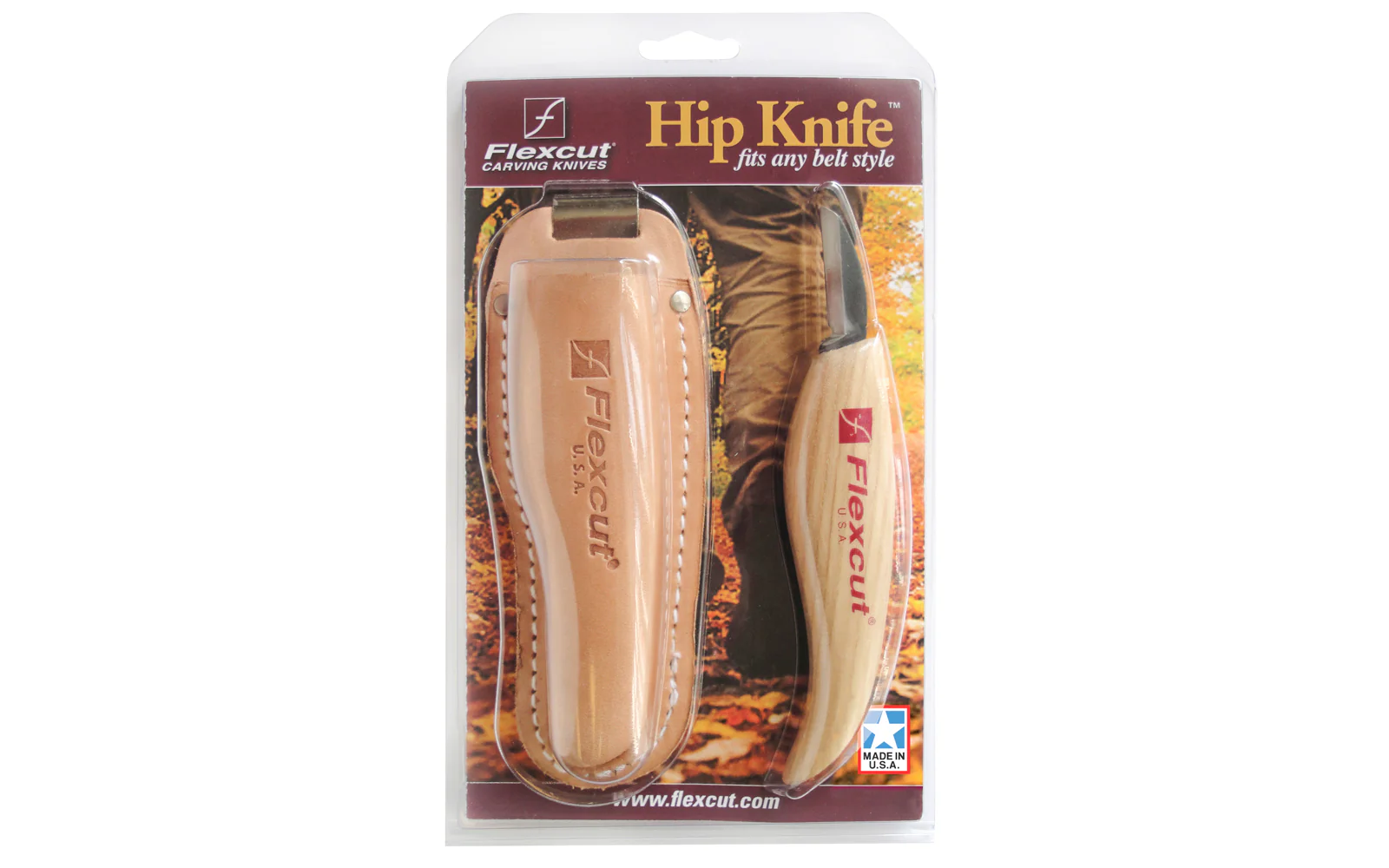 Hip Cutting Carving Knife & Leather Sheath - Image 6