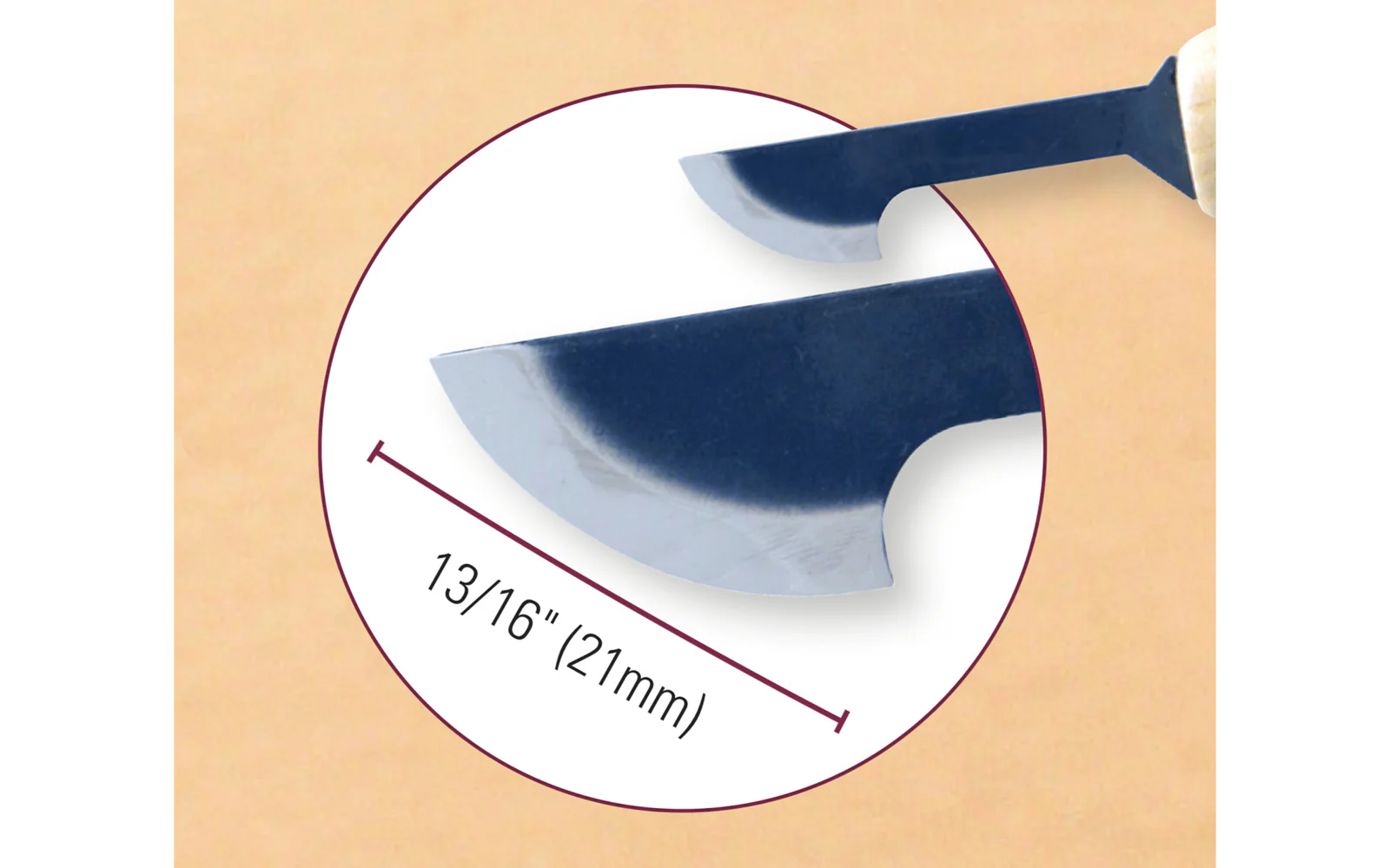 Hooked Skewed Carving Knife - Image 2