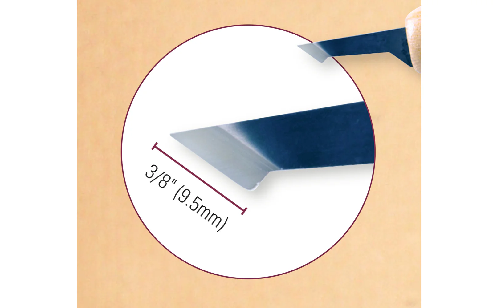 Mini-Detail Skew Carving Knife - Image 2