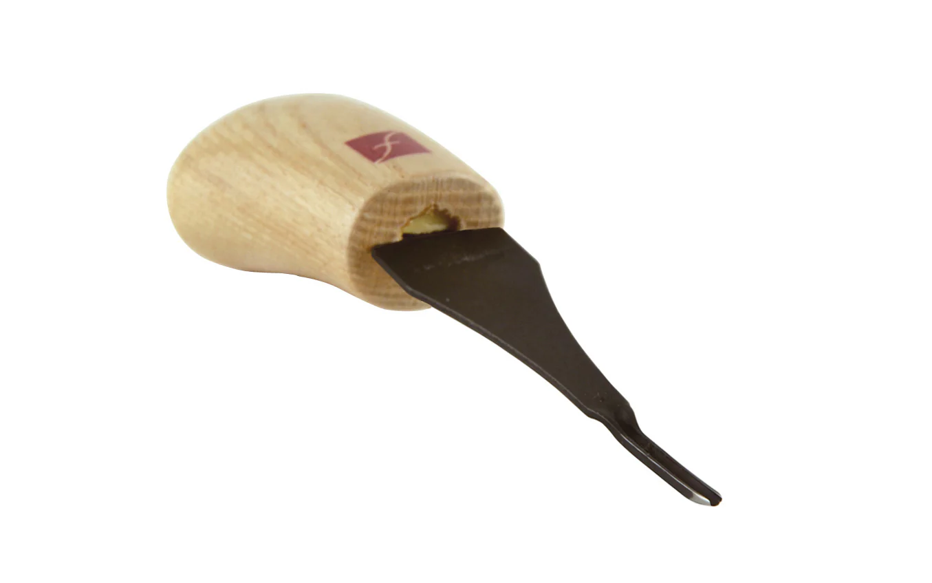 Palm Carving Tool, Micro Gouge ~ #9 x 1.5 mm