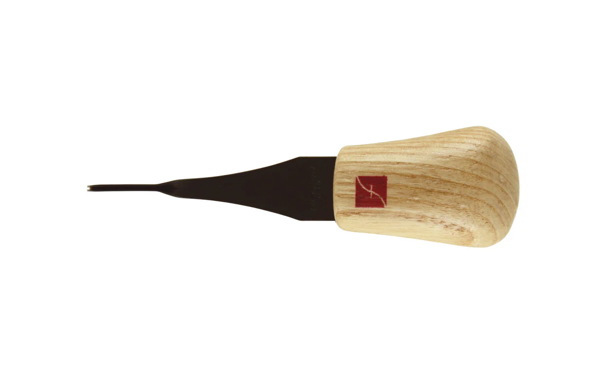 Palm Carving Tool, Micro V-Tool ~ 45° x  1 mm - Image 2