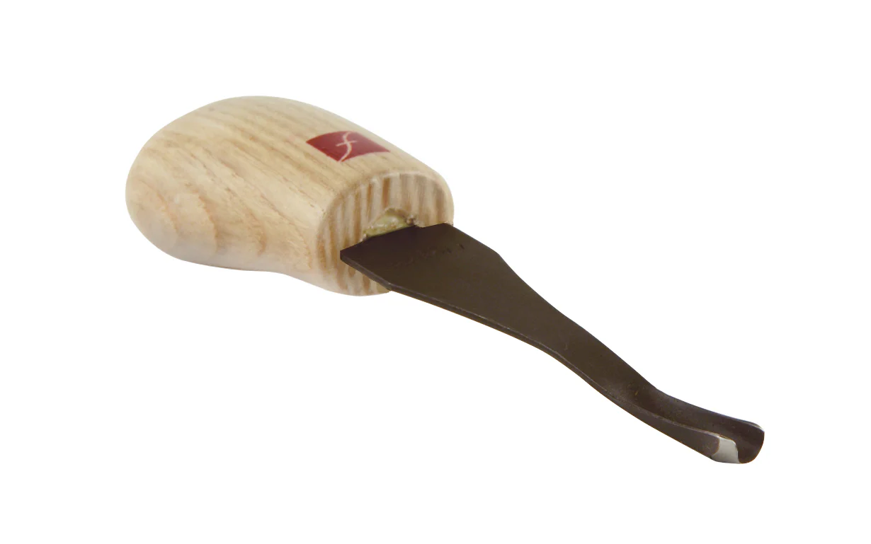 Palm Carving Tool, Gouge ~ #11 x 3/16" (5 mm)