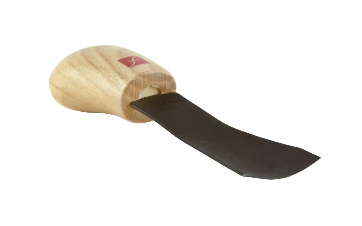 Palm Carving Tool, Gouge ~ #5 x 1-1/16" (28 mm)