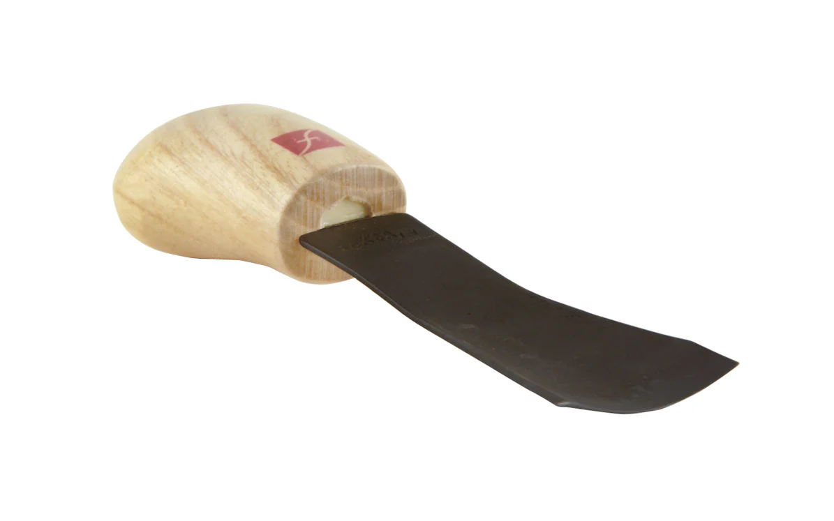 Palm Carving Tool, Gouge ~ #6 x 1" (26 mm)