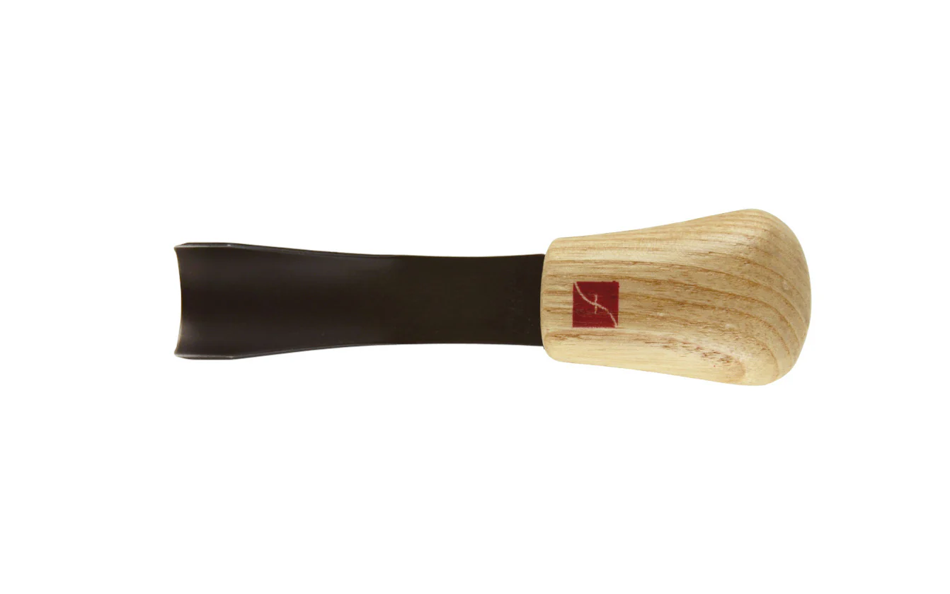 Palm Carving Tool, Gouge ~ #8 x 7/8" (22 mm) - Image 2