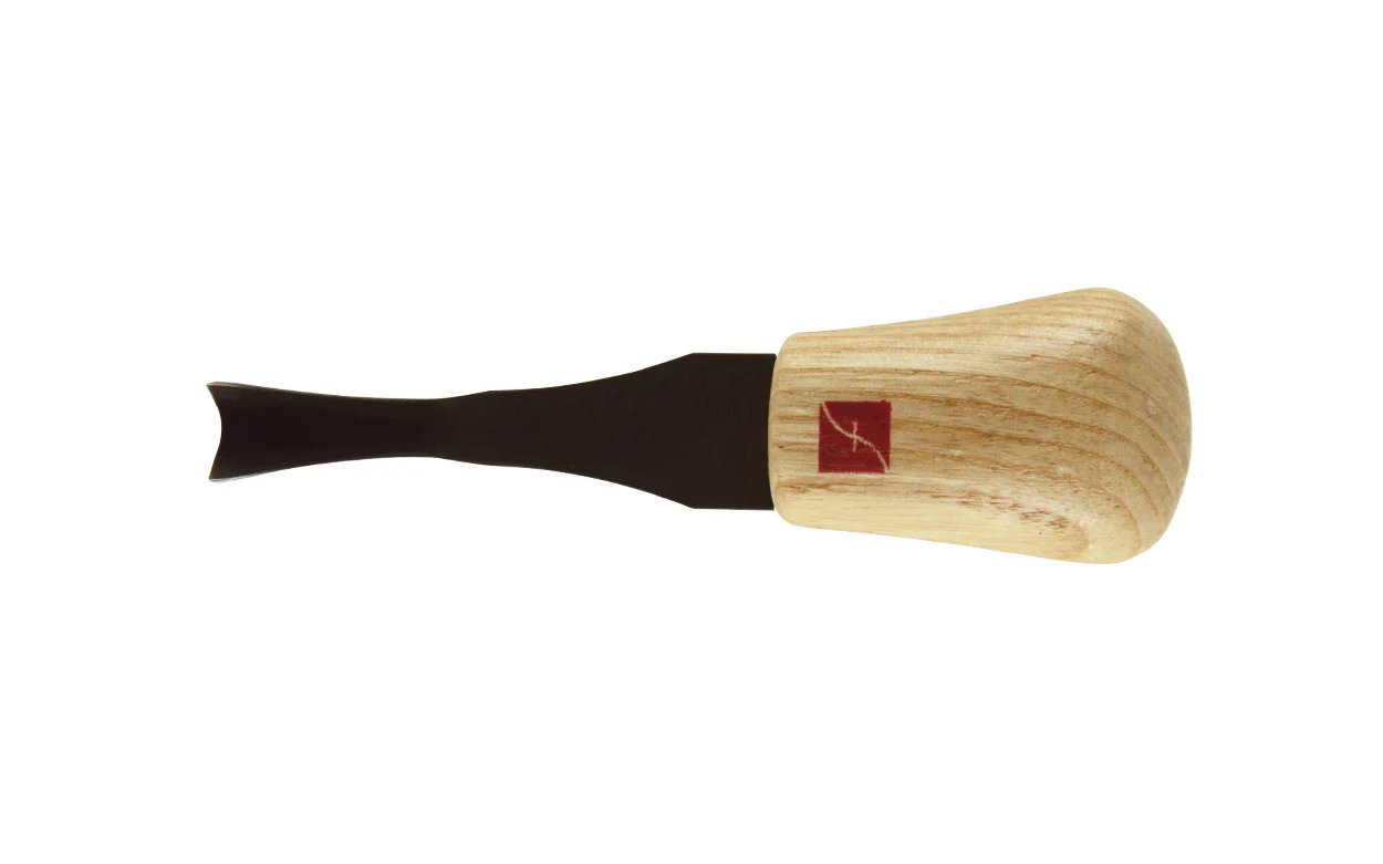 Palm Carving Tool, Soft V-Tool ~ 60° x 1/2" - Image 2