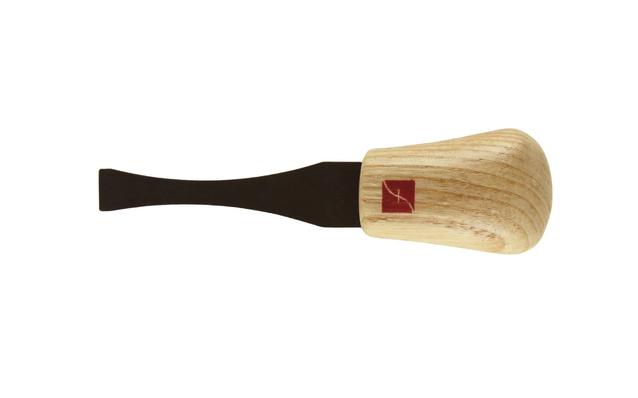 Palm Carving Tool, Single Bevel Chisel ~ #1 x 1/2" - Image 2