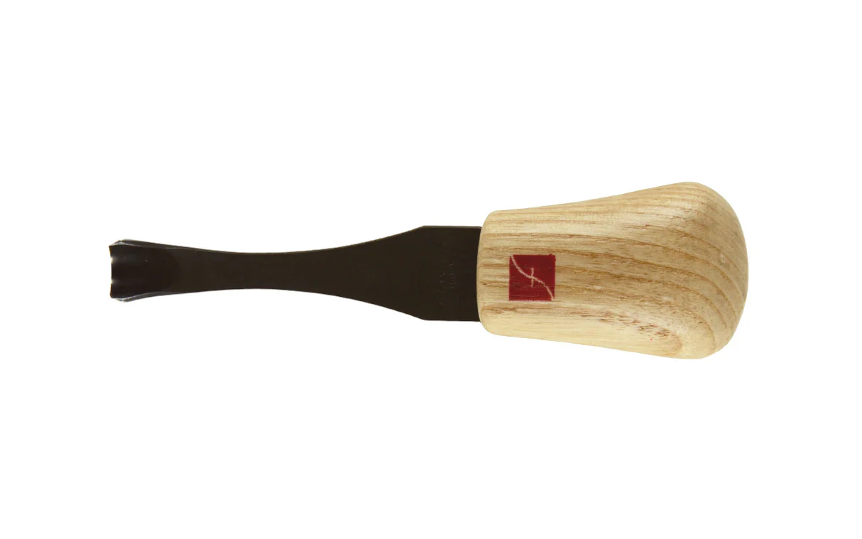 Palm Carving Tool, Spoon Gouge ~ 7/16" - Image 3