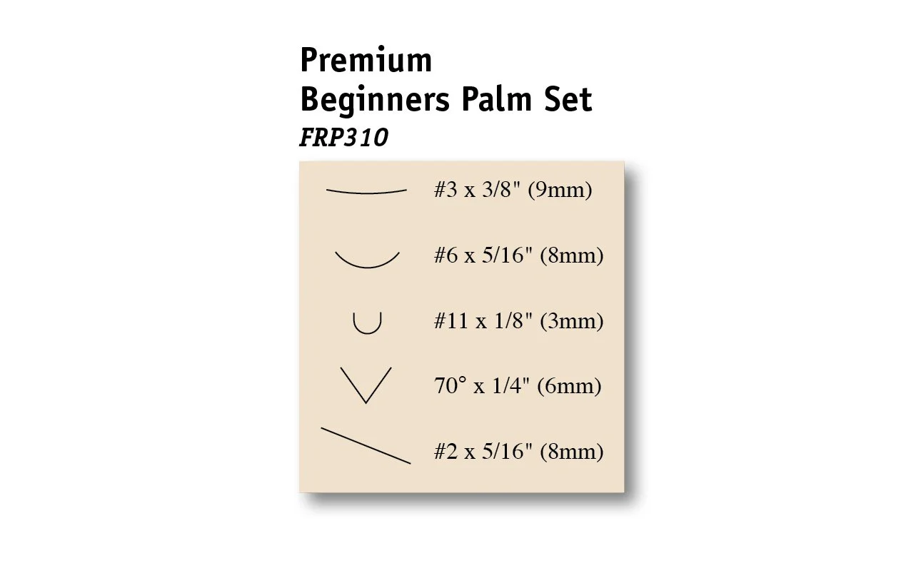 Flexcut Premium Beginners Palm Carving Set ~ FRP310 - Image 2
