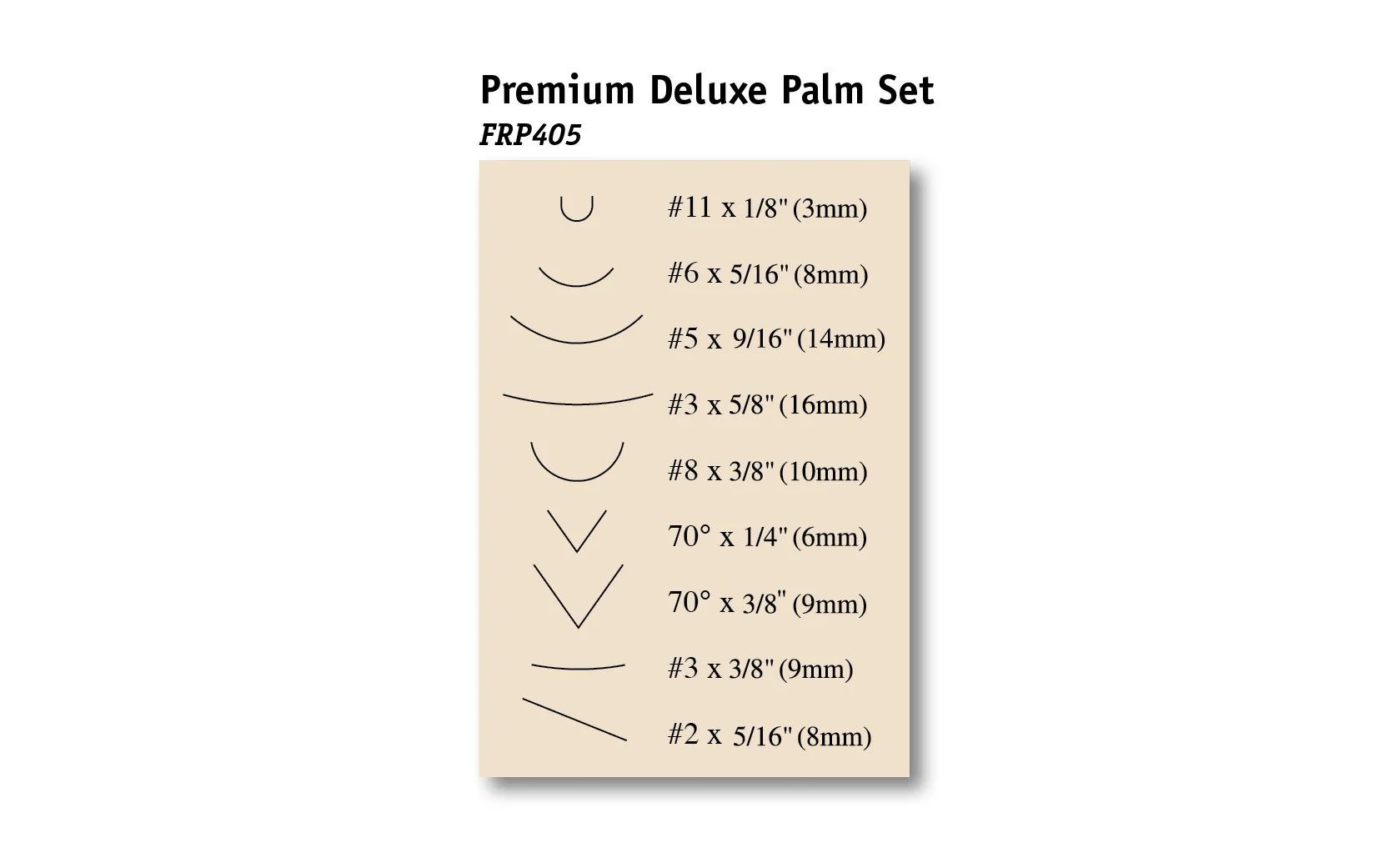 Flexcut Premium Deluxe Palm Carving Set ~ FRP405 - Image 2