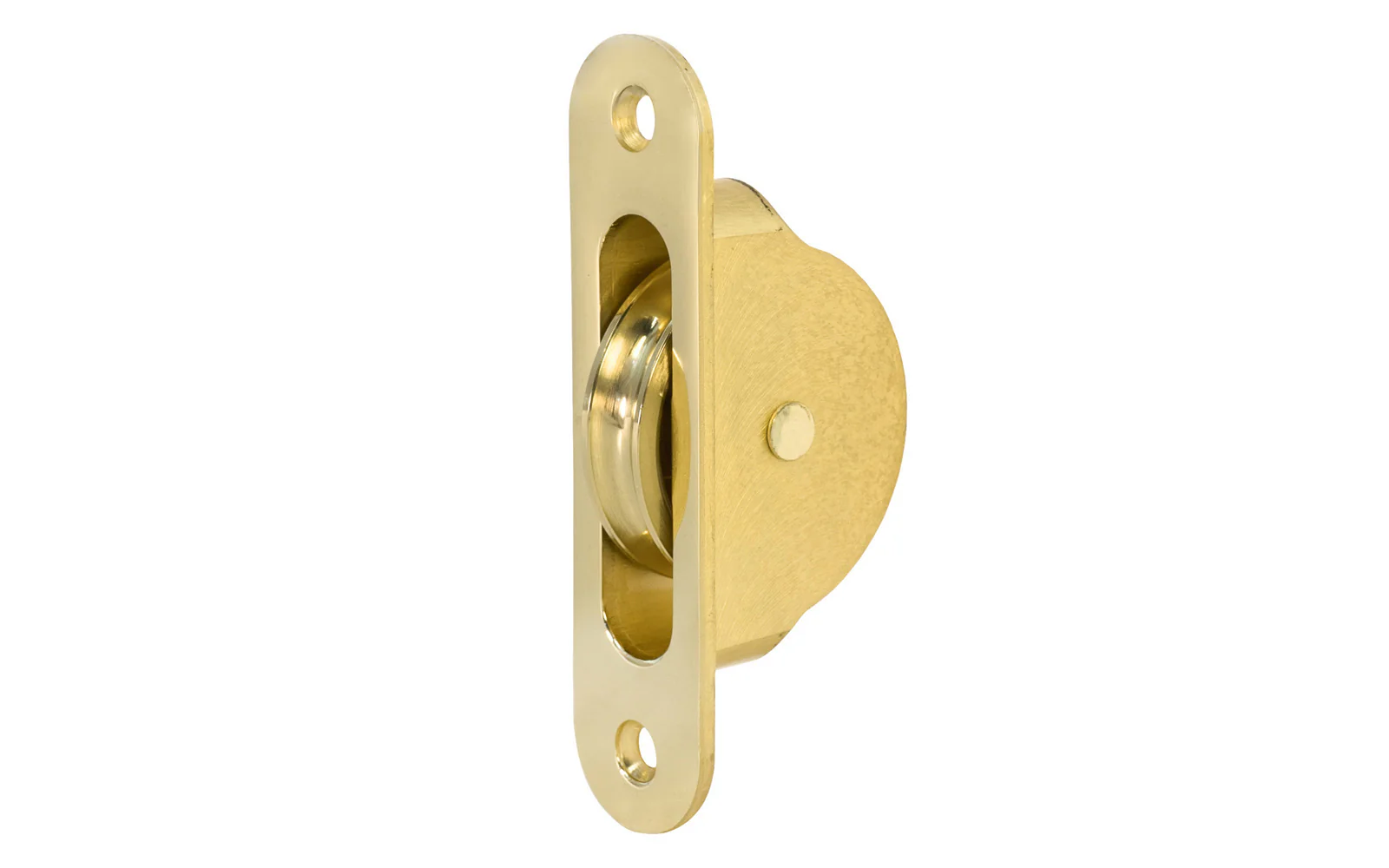 Solid Brass Sash Pulley ~ Regular Size - Image 6