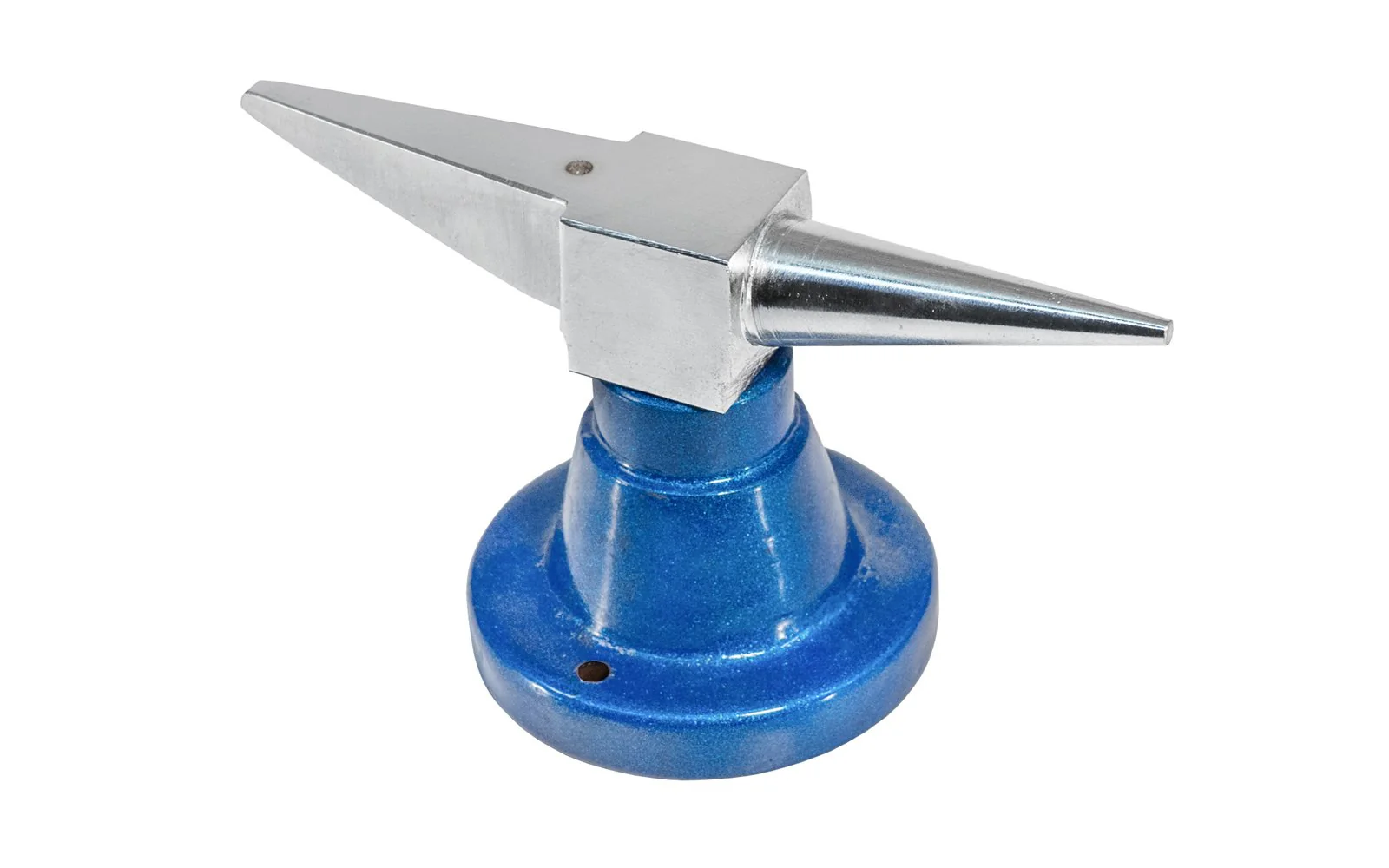 Forged Steel Double-Horned Polished Anvil - 1.1 lb