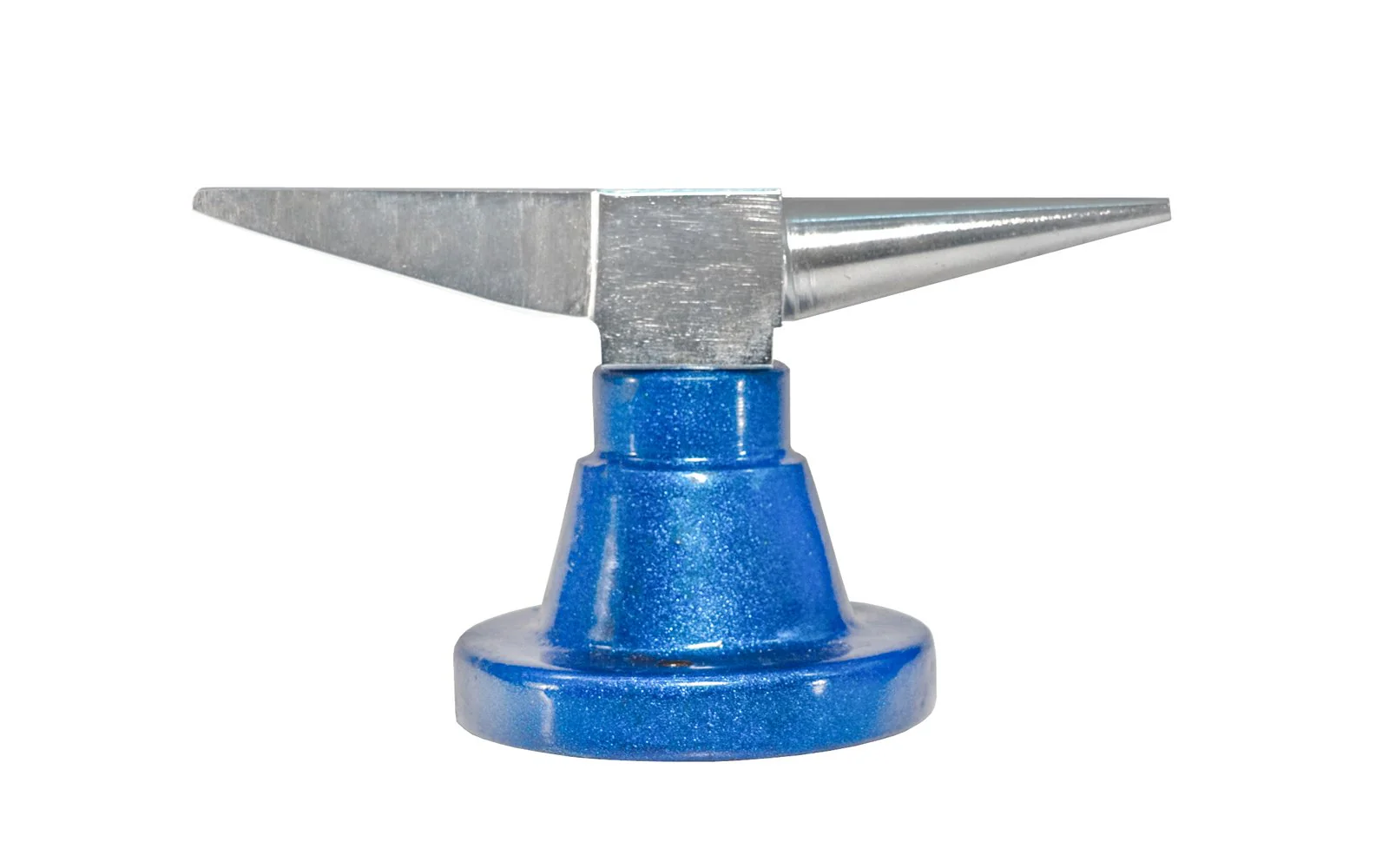Forged Steel Double-Horned Polished Anvil - 1.1 lb - Image 2