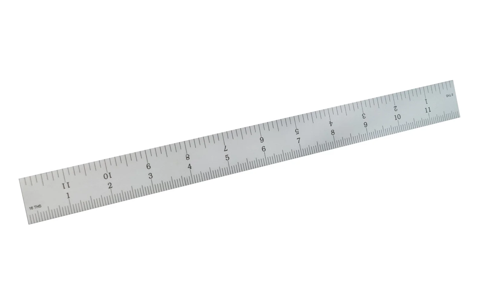 General Tools 12" Stainless Rule (8ths, 16ths, 32nds, 64ths) - Image 2