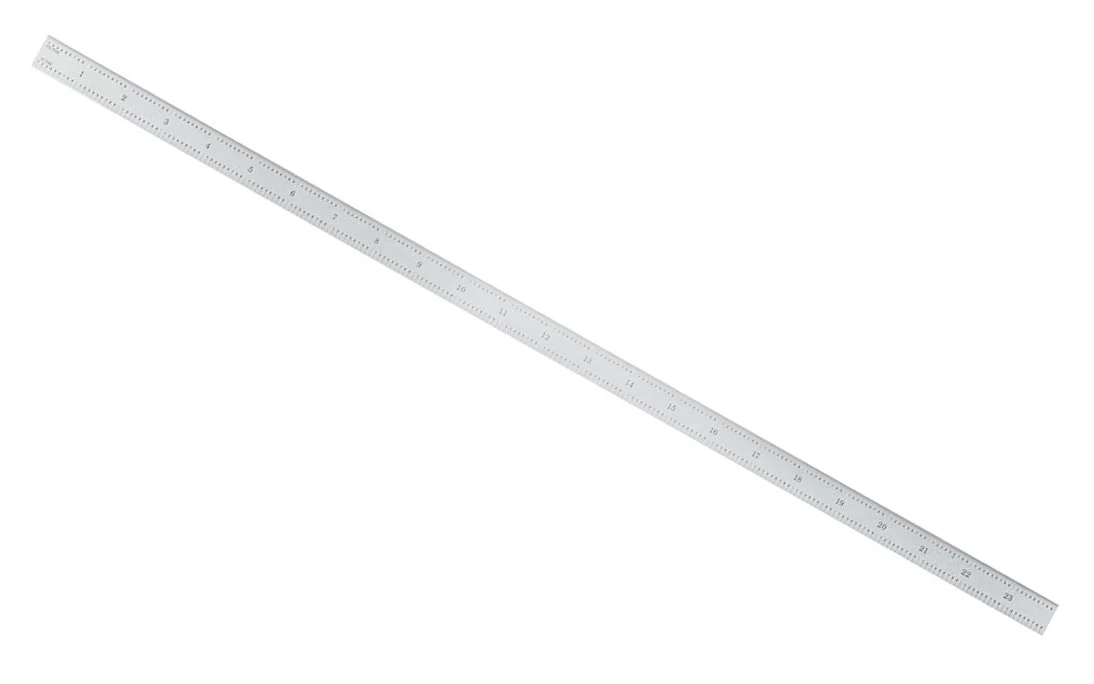 General Tools 24" Flexible Stainless Rule (10ths, 100ths, 32nds, 64ths) - Image 2