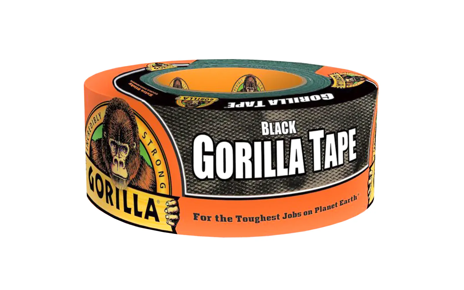 Gorilla Tape, Black - 1.88" x 30 Yards