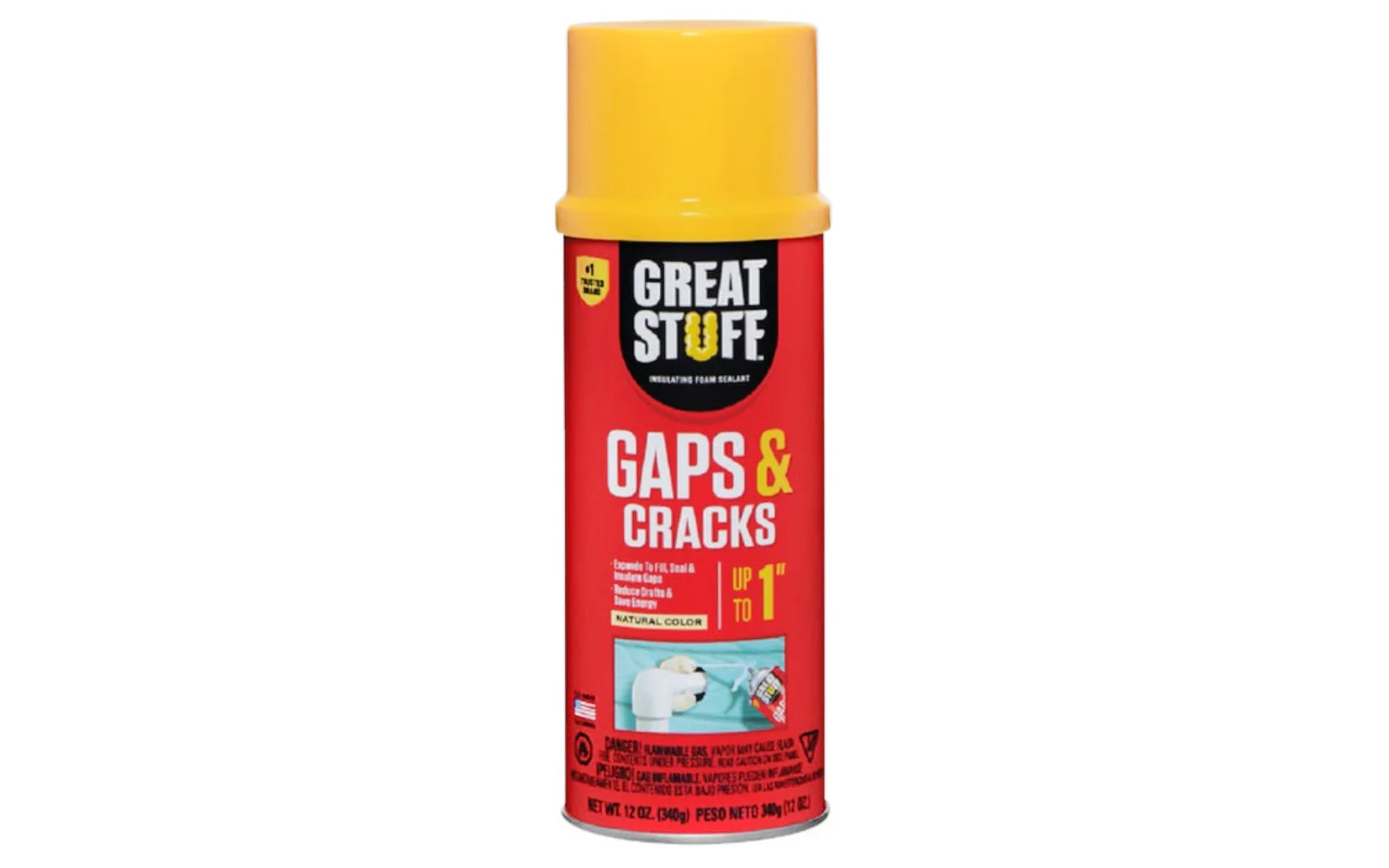 Great Stuff 12 oz Gaps & Cracks Foam Sealant