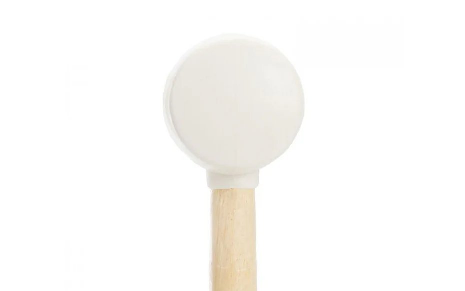 GreatNeck 16 oz White Rubber Mallet - Image 2