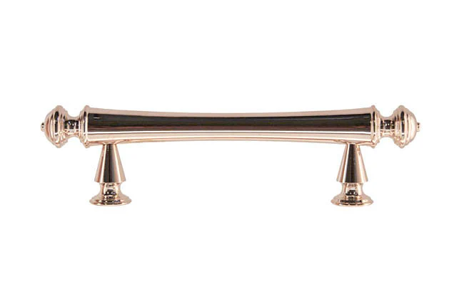 Solid Brass Elegant Handle ~ 3" On Centers - Image 4