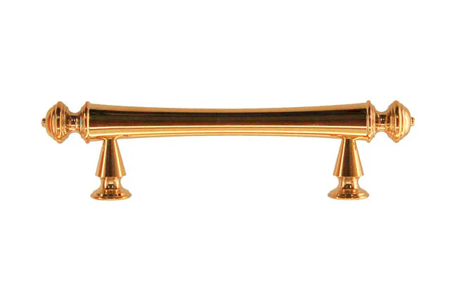 Solid Brass Elegant Handle ~ 3" On Centers - Image 5