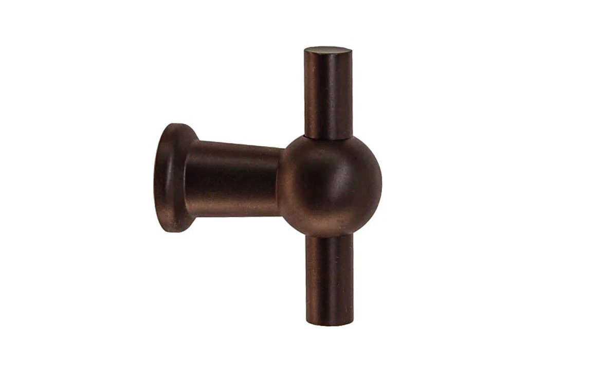 Solid Brass Ball-Style Handle ~ 1-3/4" Wide - Image 6
