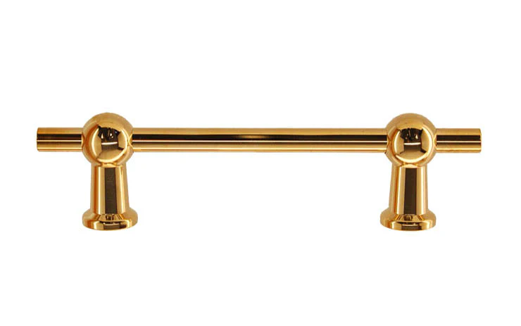 Solid Brass Ball-Style Handle ~ 3-3/4" On Centers - Image 5