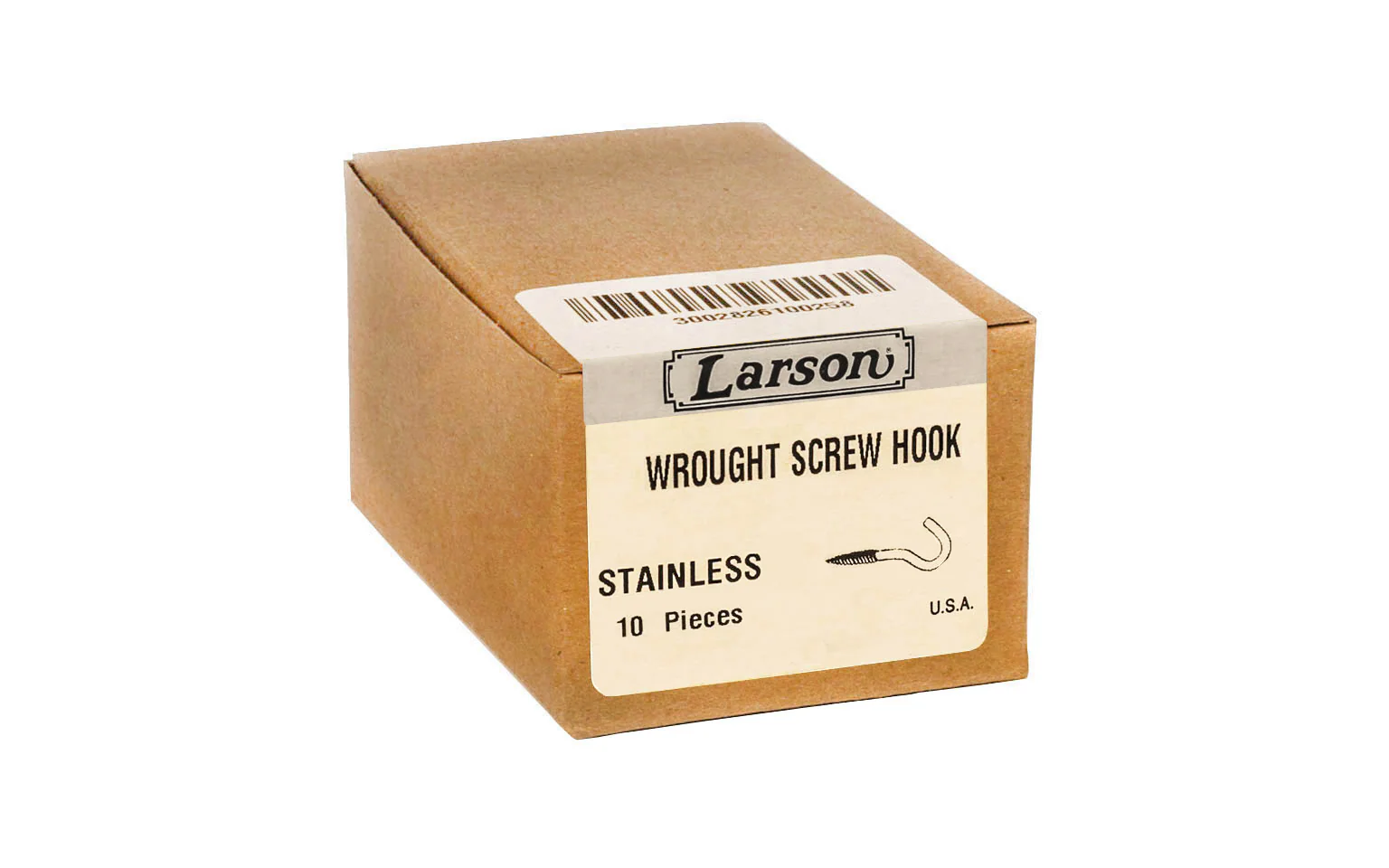 Heavy Duty Stainless Steel Screw Hook - Image 2