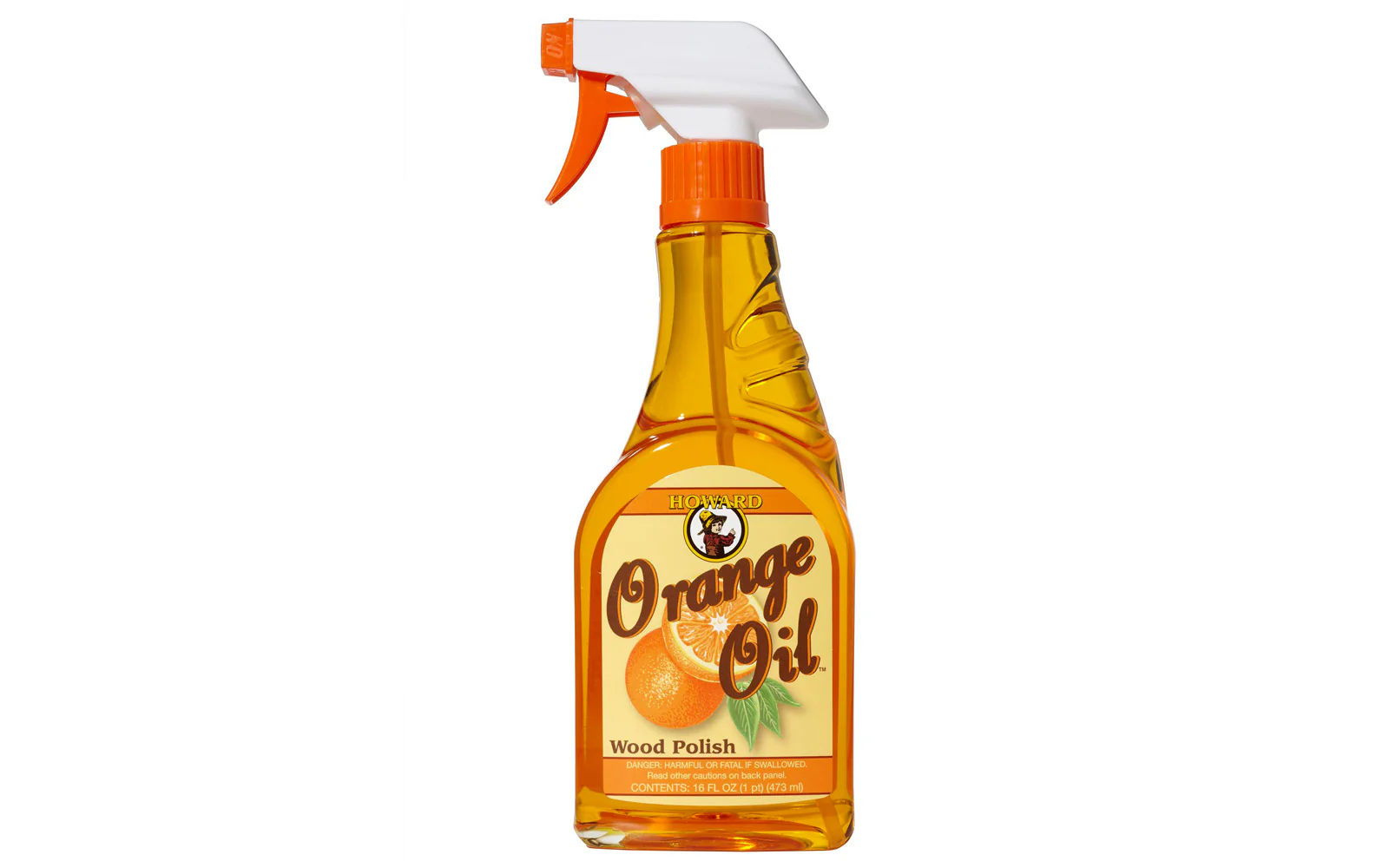 Howard Orange Oil Wood Polish Spray ~ 16 oz