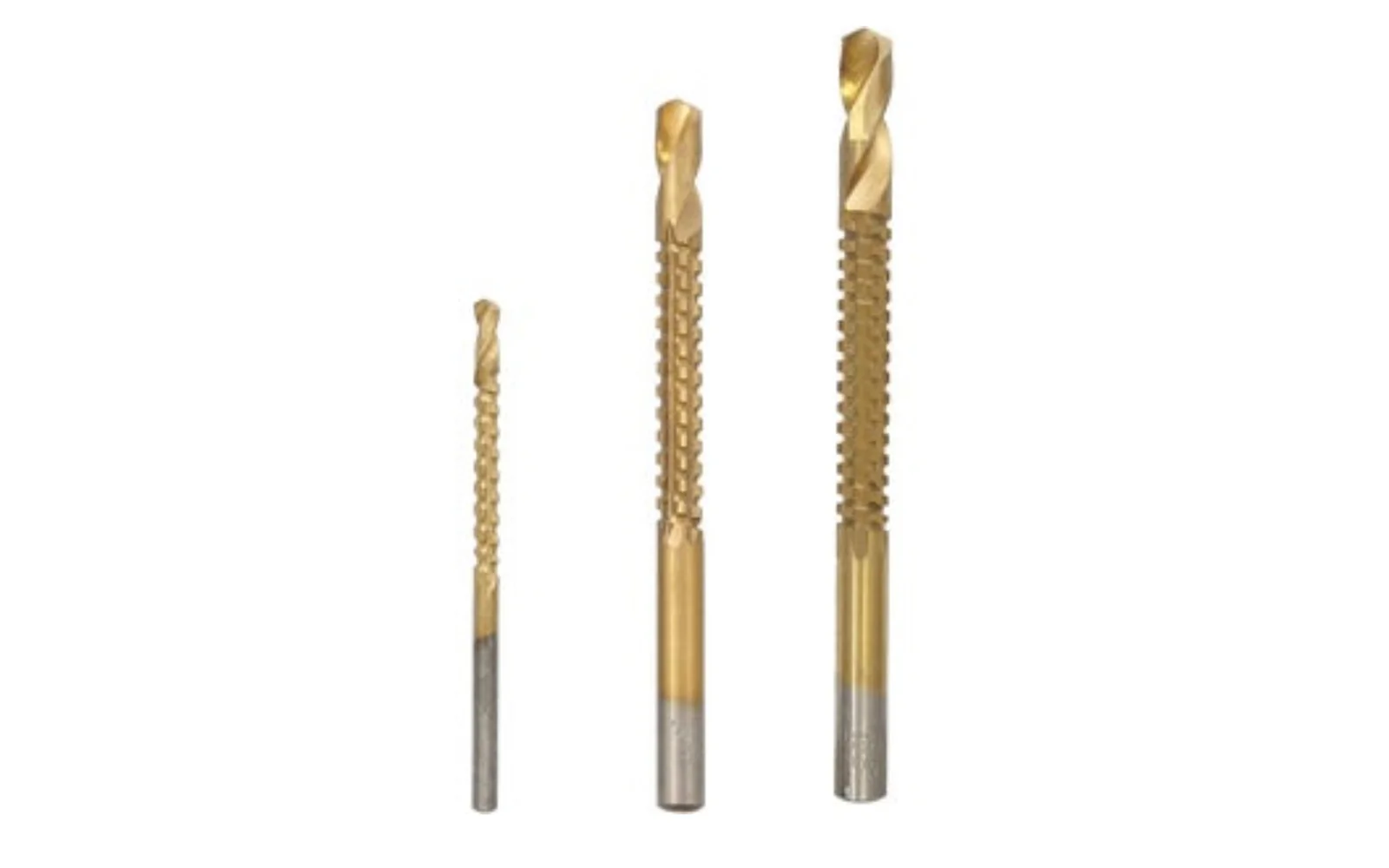 HSS Drill Saw Bit Set Titanium Nitride Coated - 3 PCS