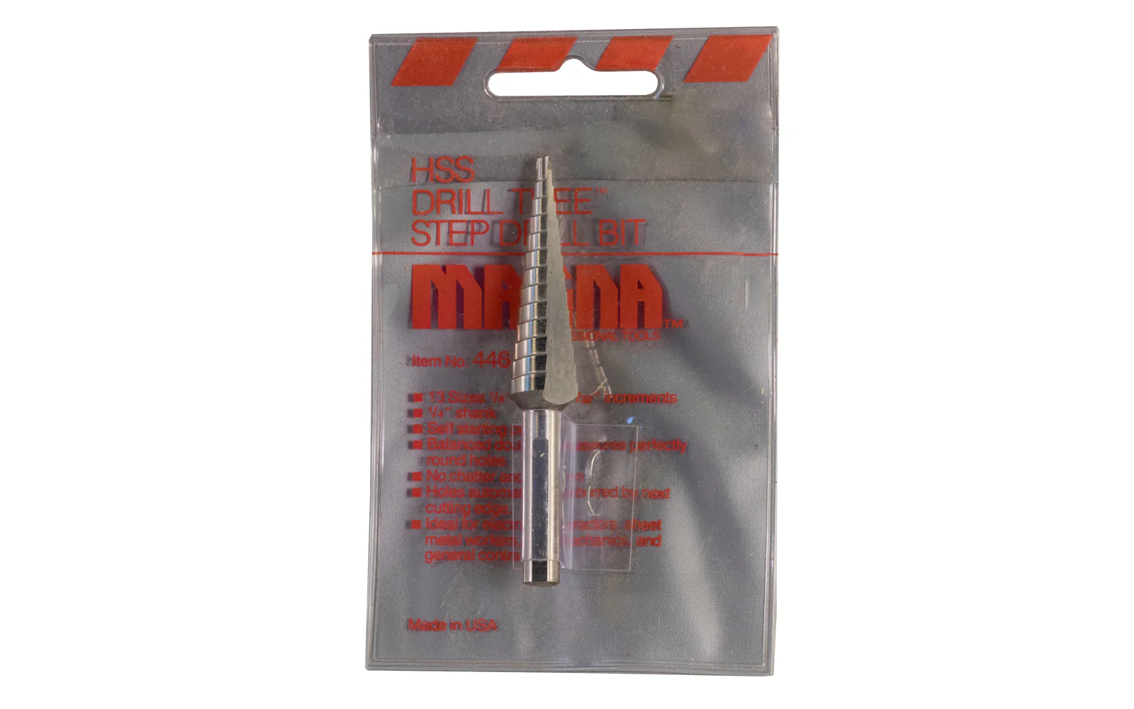 HSS Magna "Drill Tree" Step Drill Bit