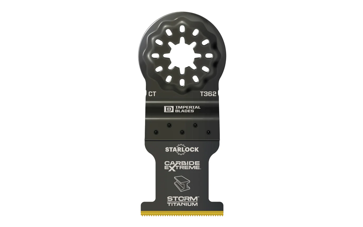 Imperial Blades "Starlock" 1-3/8" Carbide Extreme Storm Titanium Metal Blade