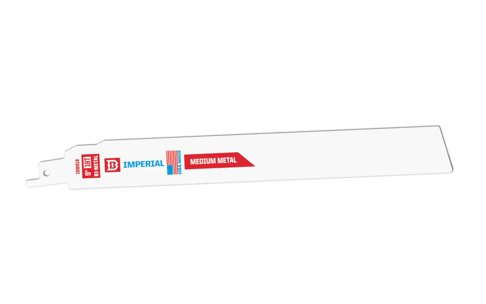Imperial Blades Extreme Metal 9" 18 TPI Medium Metal Reciprocating Blade