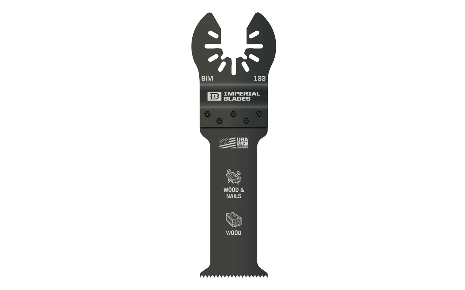 Imperial Blades "One Fit" 1-1/4" Extended Plunge Thick Wood Blade