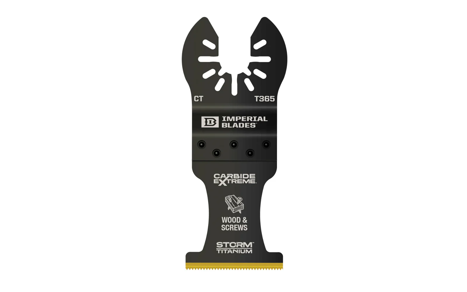 Imperial Blades "One Fit" 1-3/8" Carbide Extreme Storm Titanium Multi-Material Blade