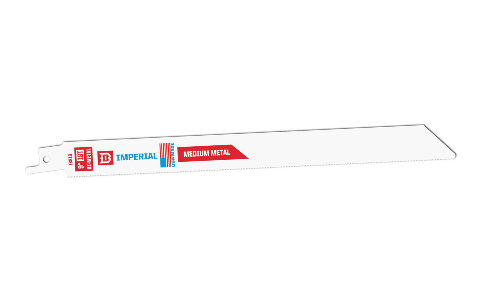 Imperial Blades Standard 9" 18 TPI Medium Metal Reciprocating Blade