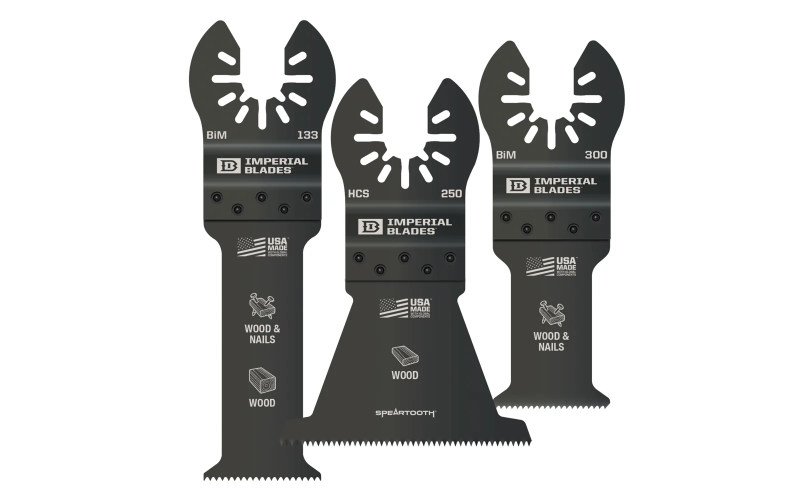 Imperial Blades Standard Wood Variety Pack - 3 PC