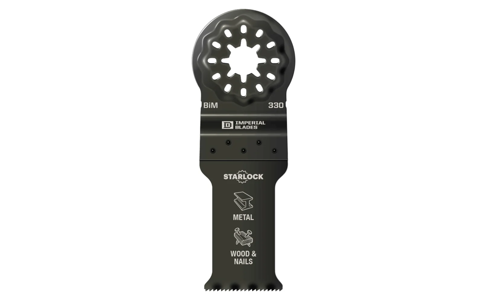 Imperial Blades "Starlock" 1-1/8" Multi-Material Metal/Wood Blade