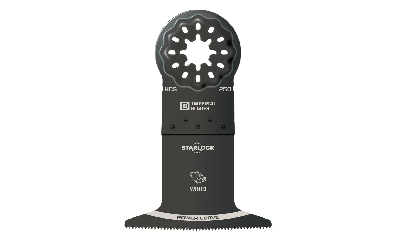 Imperial Blades "Starlock" 2-1/2" Standard Power Curve Wood Blade