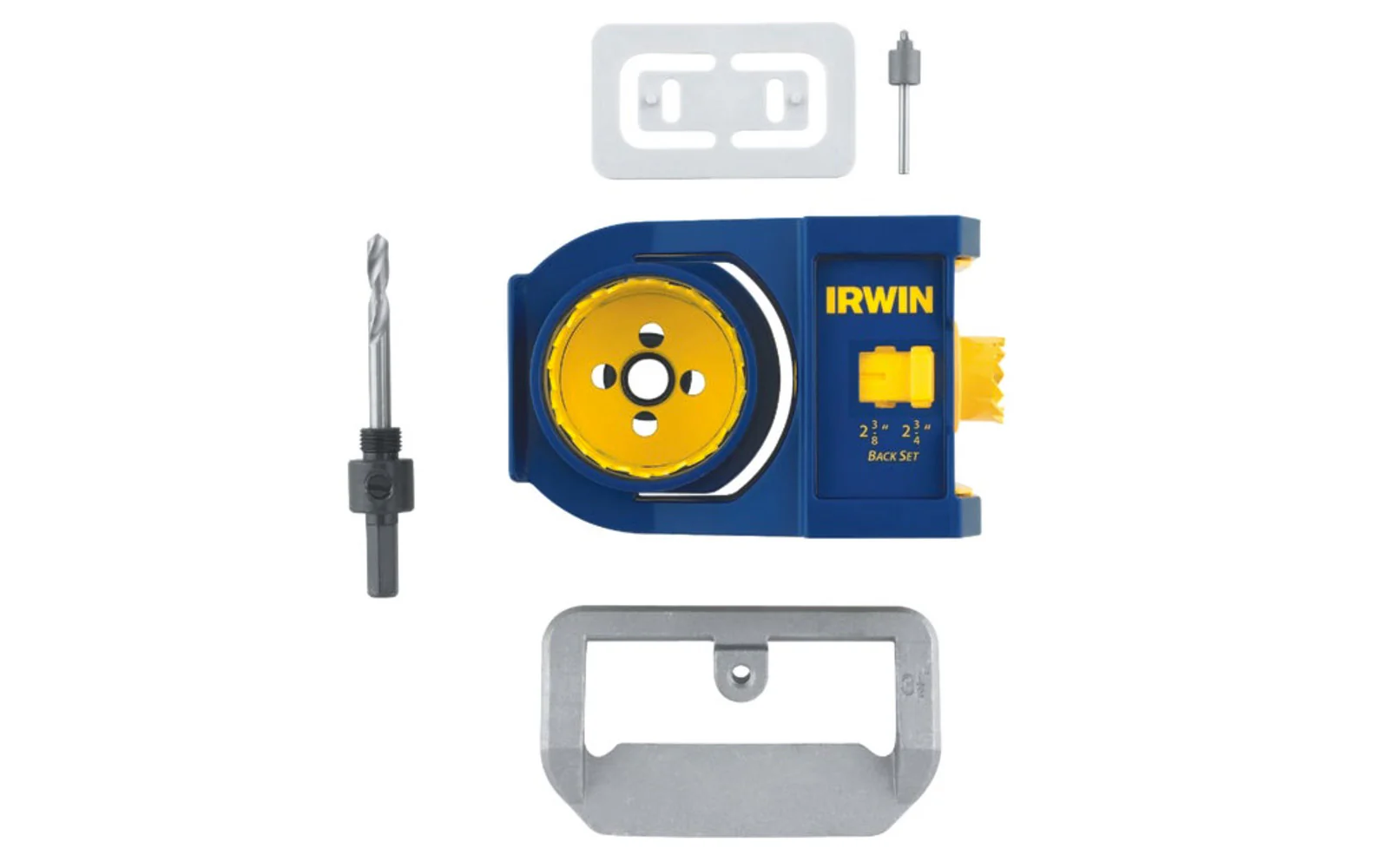 Irwin Door Lock Install Kit for Wood Doors