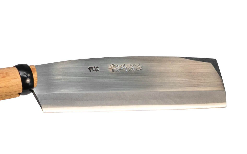 Japanese "Koshi Nata" Forged Laminated Froe-Knife - Image 4