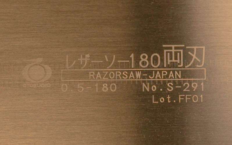 Japanese Ryoba Nokogiri 180 mm Razorsaw - Image 5