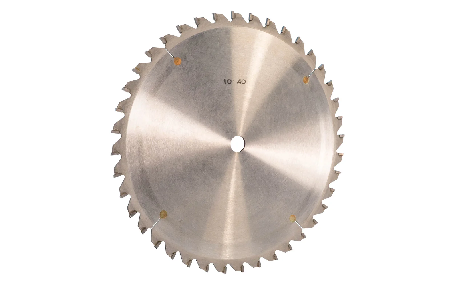 Japanese Sanwa 10" Circular Saw Blade - 40 Tooth - 0° Hook Angle