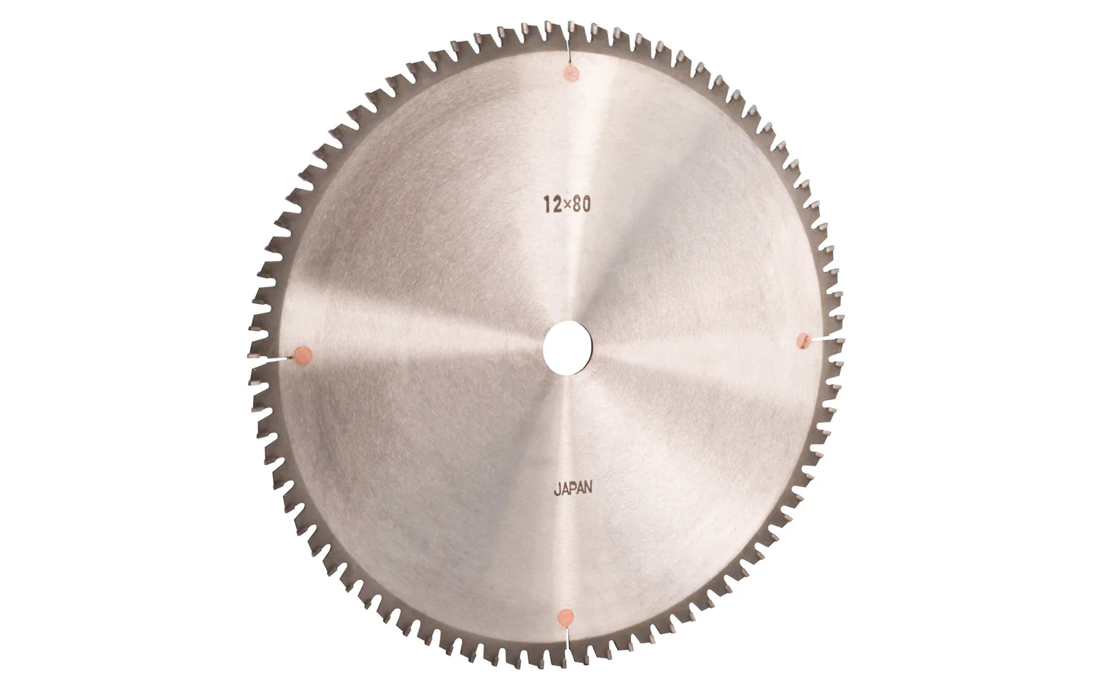 Japanese Sanwa 12" Circular Saw Blade - 80 Tooth - 0° Hook Angle