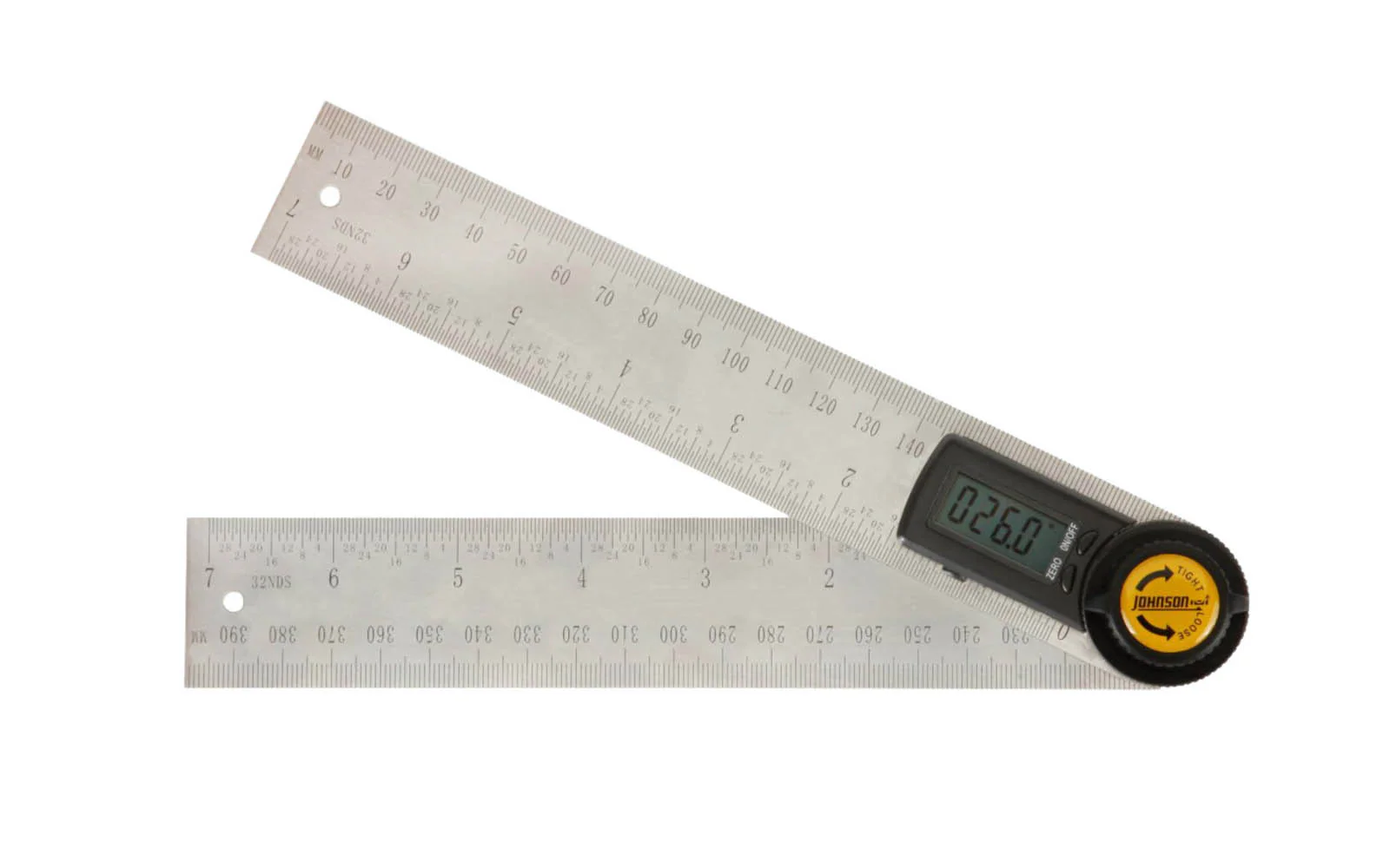 Johnson Level 7" Digital Angle Locator & Ruler
